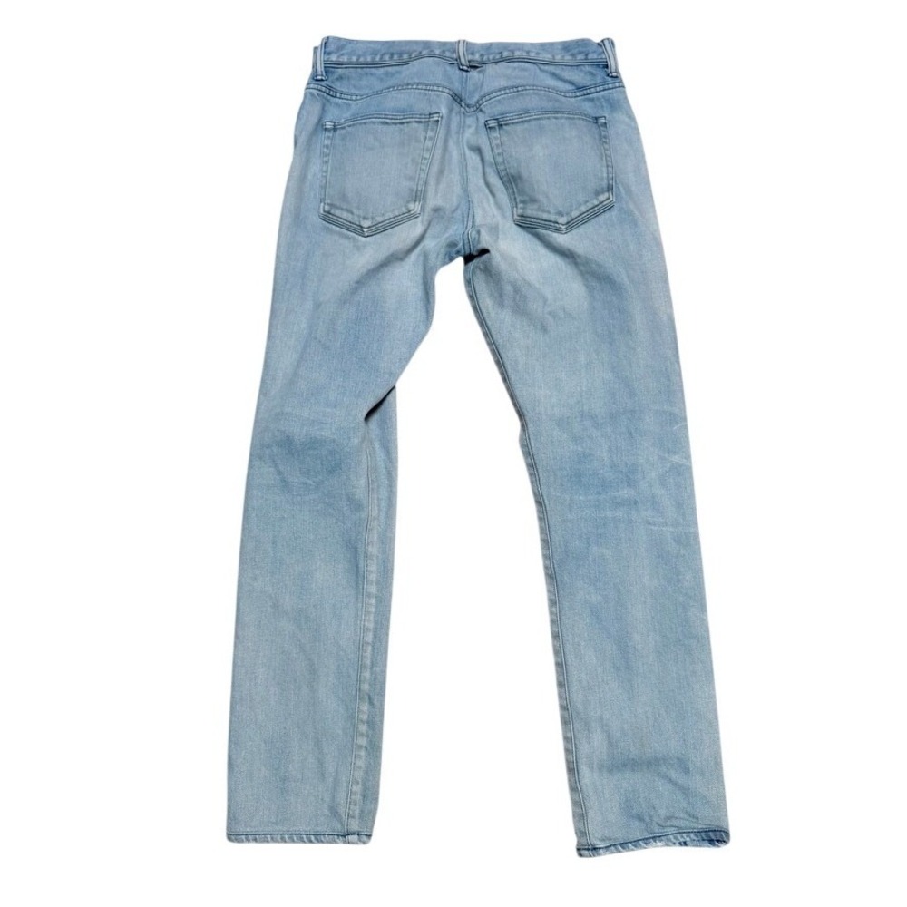 John‎ Elliott Season Seven Japanese Denim Light Wash Cigarette Jeans Women's 32 - Picture 2 of 9